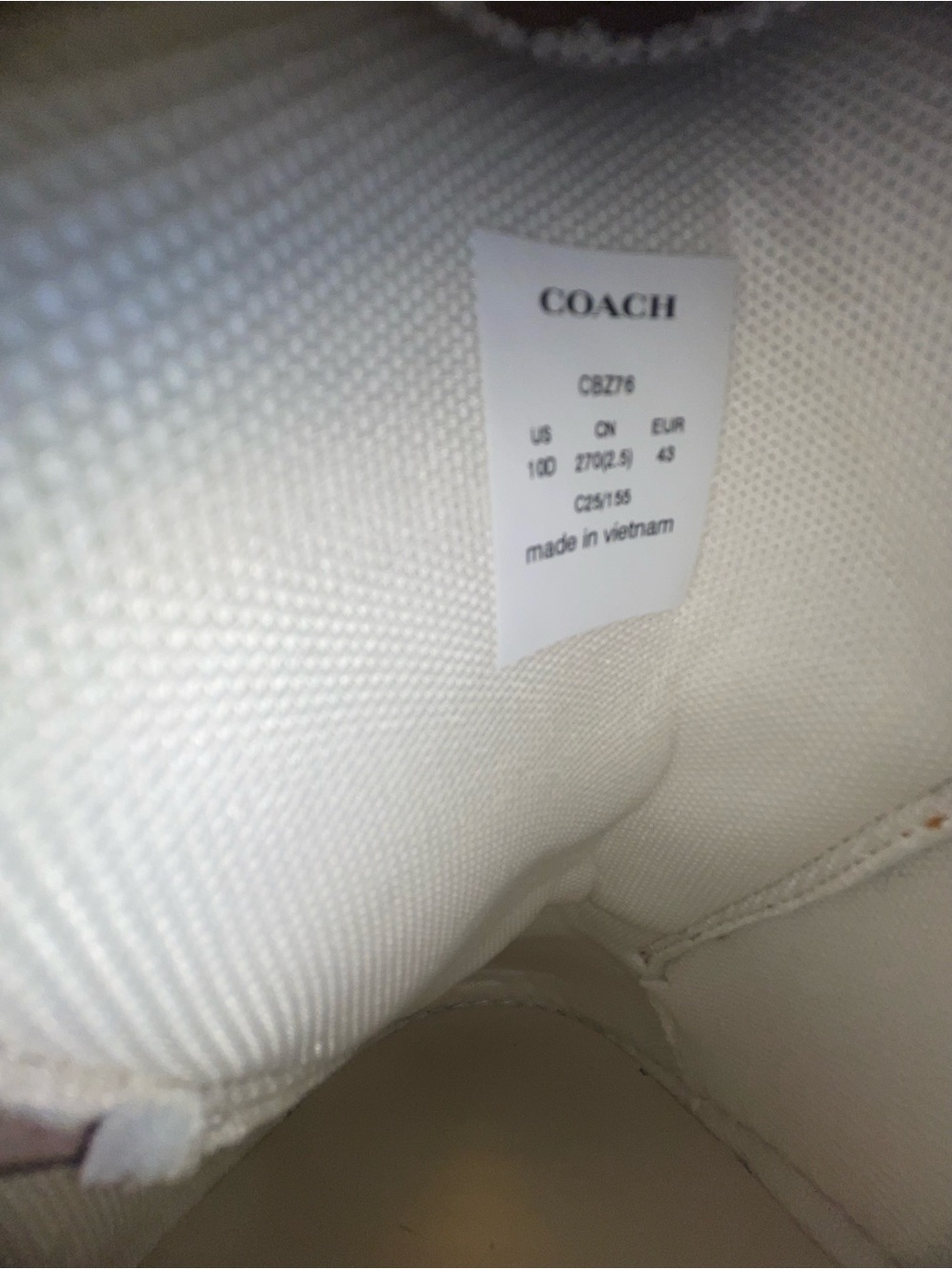 Coach Men’s Brown Snoopy Low-Top Sneakers - Picture 3 of 8